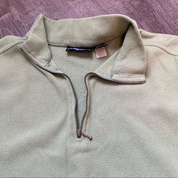 Patagonia Green Quarter Zip Up Size Small - Picture 2 of 11